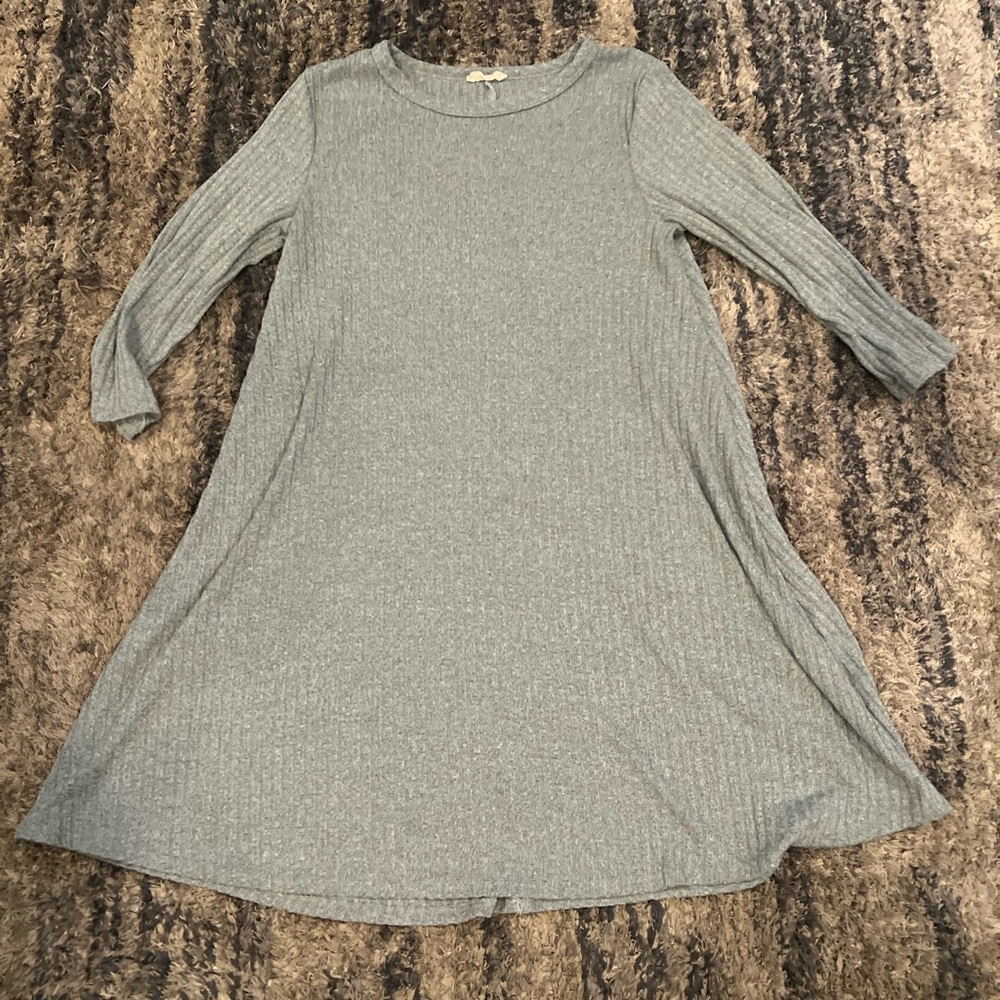 Gray Casual Dress for Women
